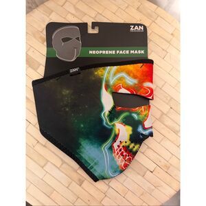 ZAN Headgear Neoprene Face Mask Skull Galaxy Design Motorcycle Bike Mask